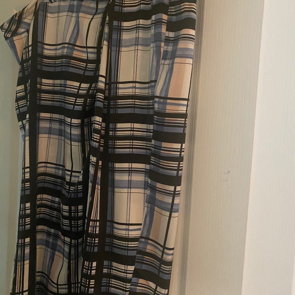ELOQUII Plaid Maxi Skirt